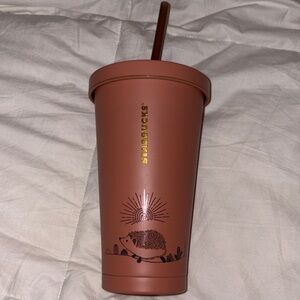 Limited Edition Starbucks Hedgehog Adventure
Cactus Straw Stainless Tumbler Cup